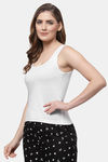 Floret Cotton Camisole (Pack of 2) - White Skin — thumbnail 4